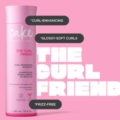 Cake Beauty Curl Friend in-shower lifestyle for hydrated curls