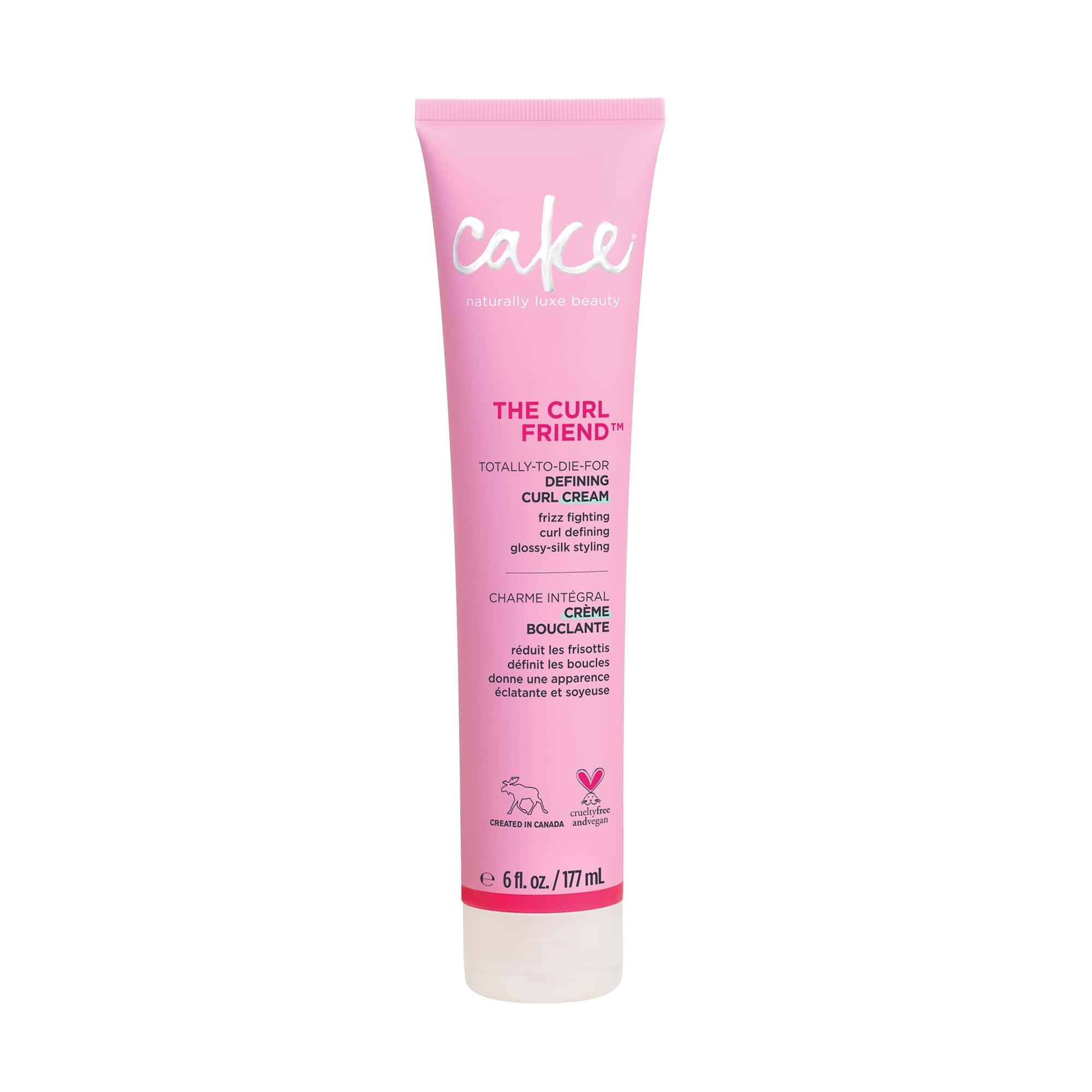 Cake Beauty front packaging showing jar label and volume, highlights clean ingredients and benefits