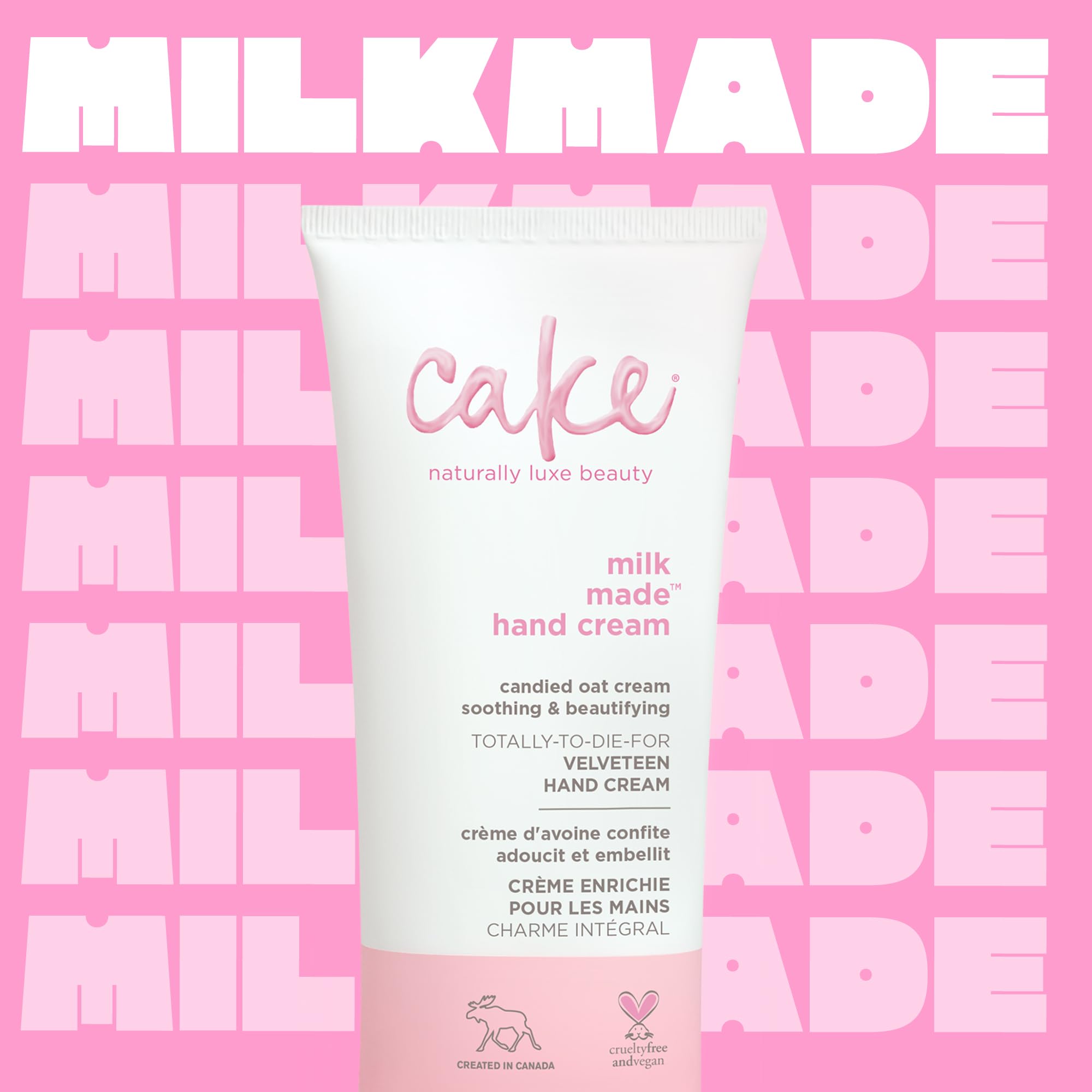 Cake Beauty cream whipped texture close-up for smooth spreadability benefit