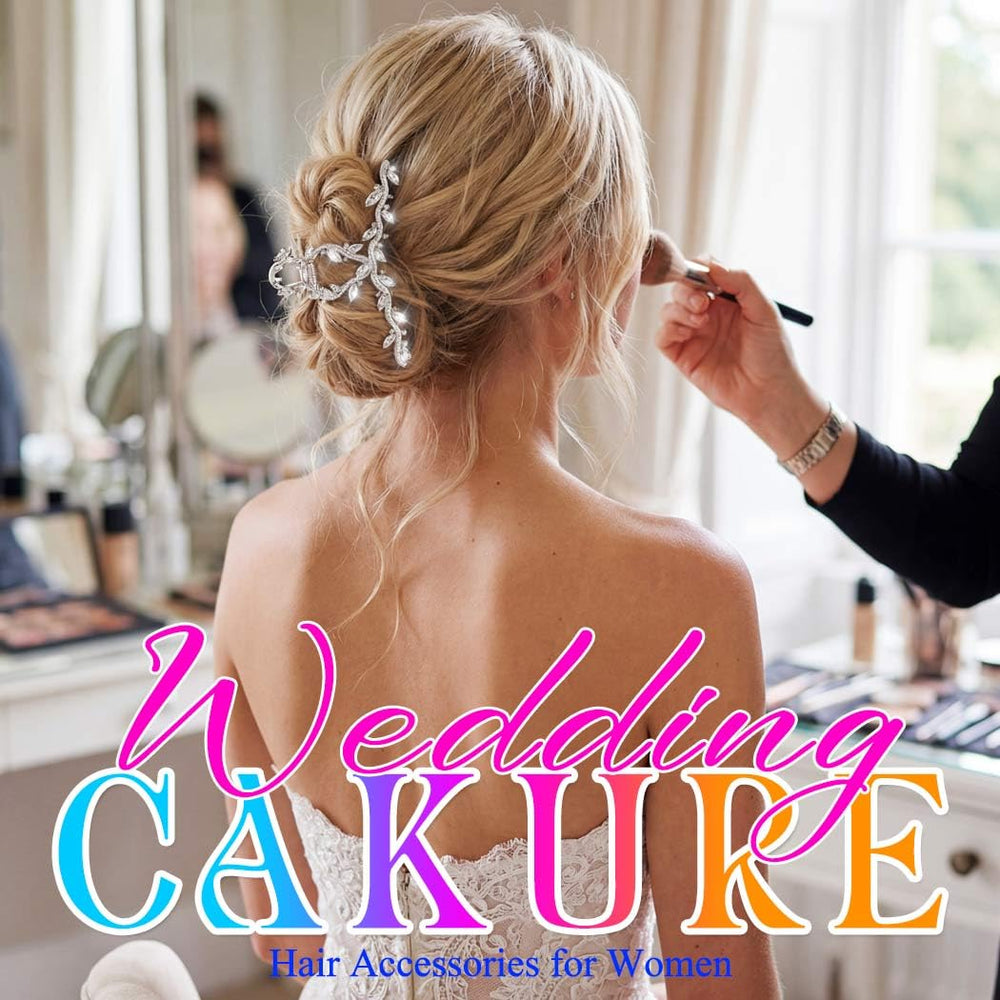 CAKURE bridal updo featuring sparkling accessory for event-ready elegance