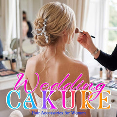 CAKURE bridal updo featuring sparkling accessory for event-ready elegance