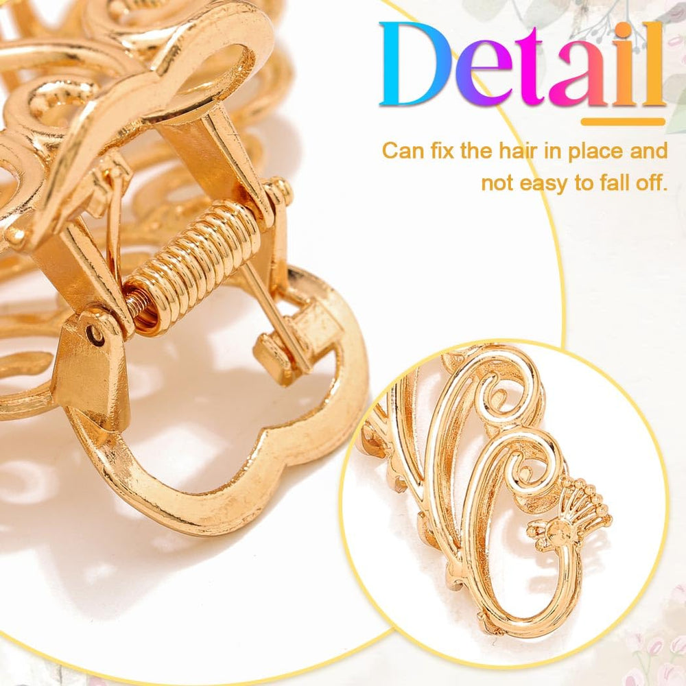 CAKURE clip securing a half-up hairstyle for quick styling and polished look