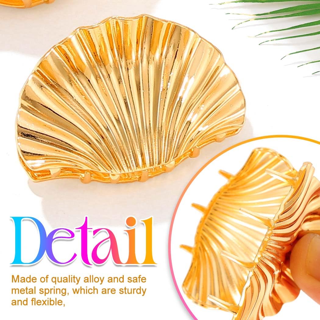 CAKURE clips worn in hair at the beach for a fashionable seaside accent