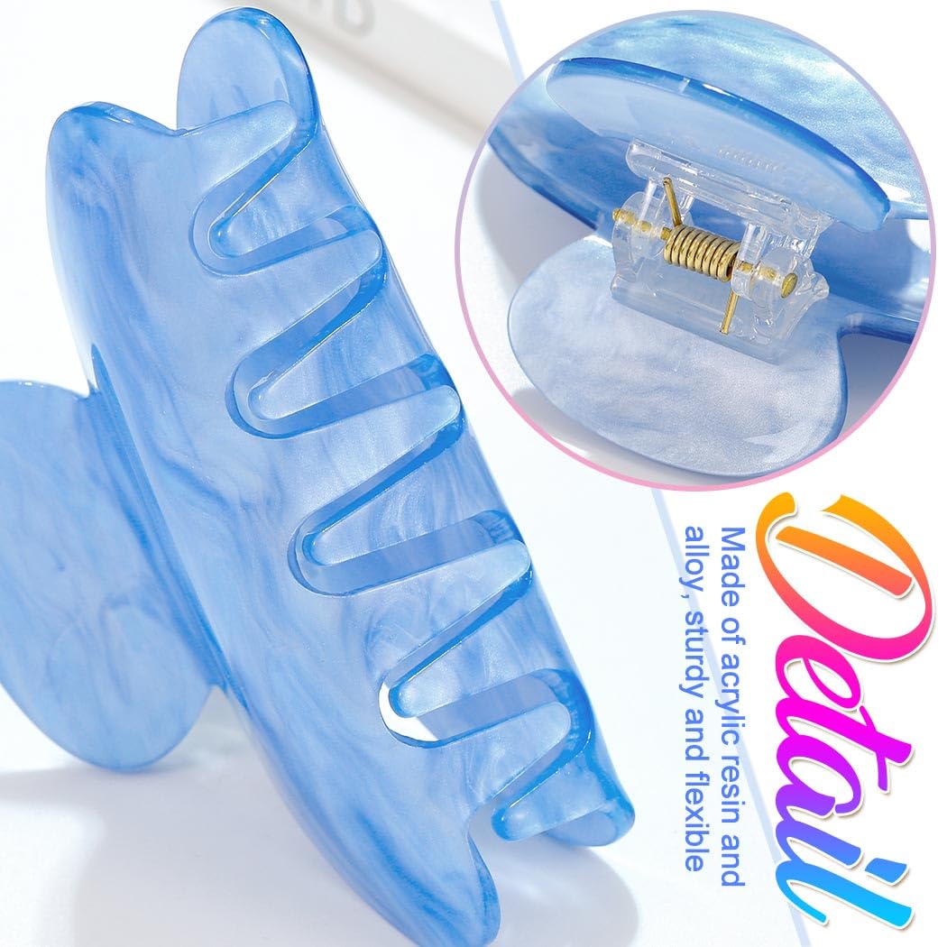 CAKURE clip used in half-up hairstyle showing neat, damage-free styling