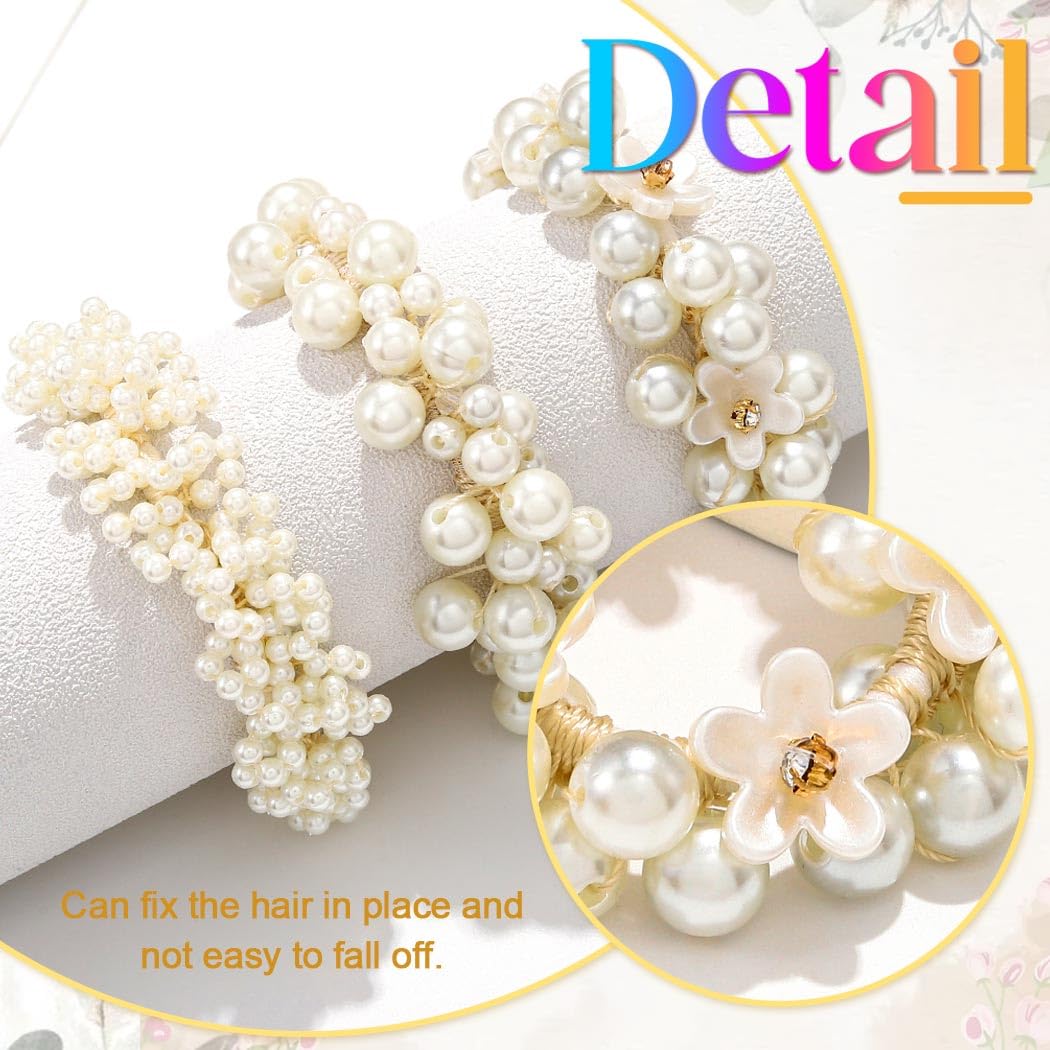 CAKURE hair tie holding a ponytail, adds elegant finishing touch