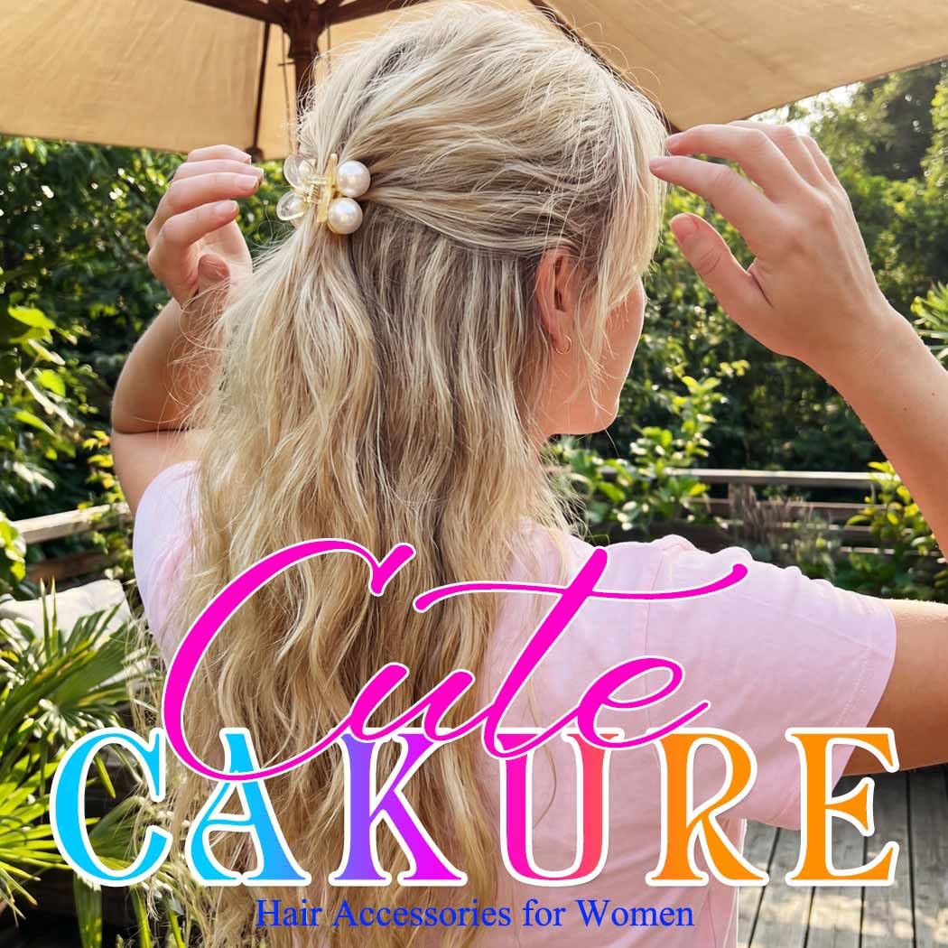CAKURE hair clips styled with brunch outfit showing polished accessory for daytime wear