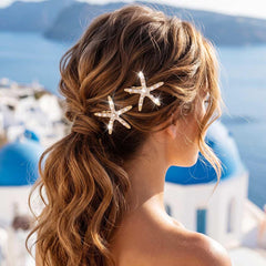 CAKURE starfish clips grouped display offering coordinated accessories as a set
