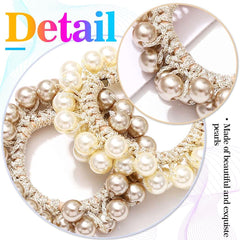 CAKURE elastic and bead texture detail demonstrating stretch and hair-friendly design