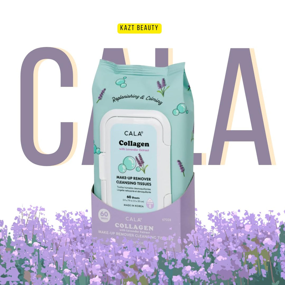 Cala ingredient label view showing collagen mention and cleaner formulation