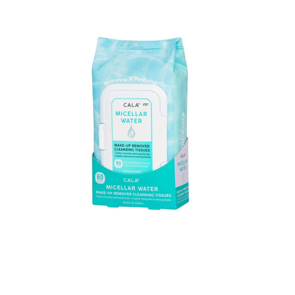 CALA wipes front packaging showing resealable pack and 60 sheets benefit