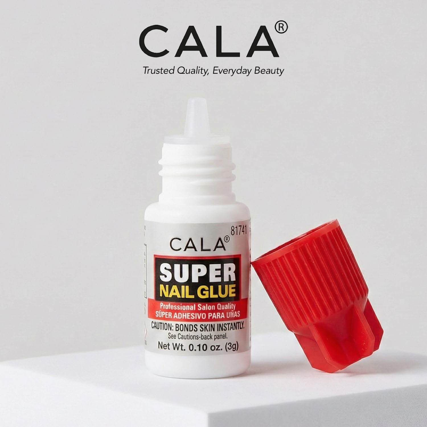 CALA kit arranged for home manicure showing convenience and readiness