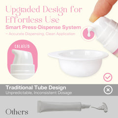 CALAILIS application on model in progress demonstrating simple at-home use