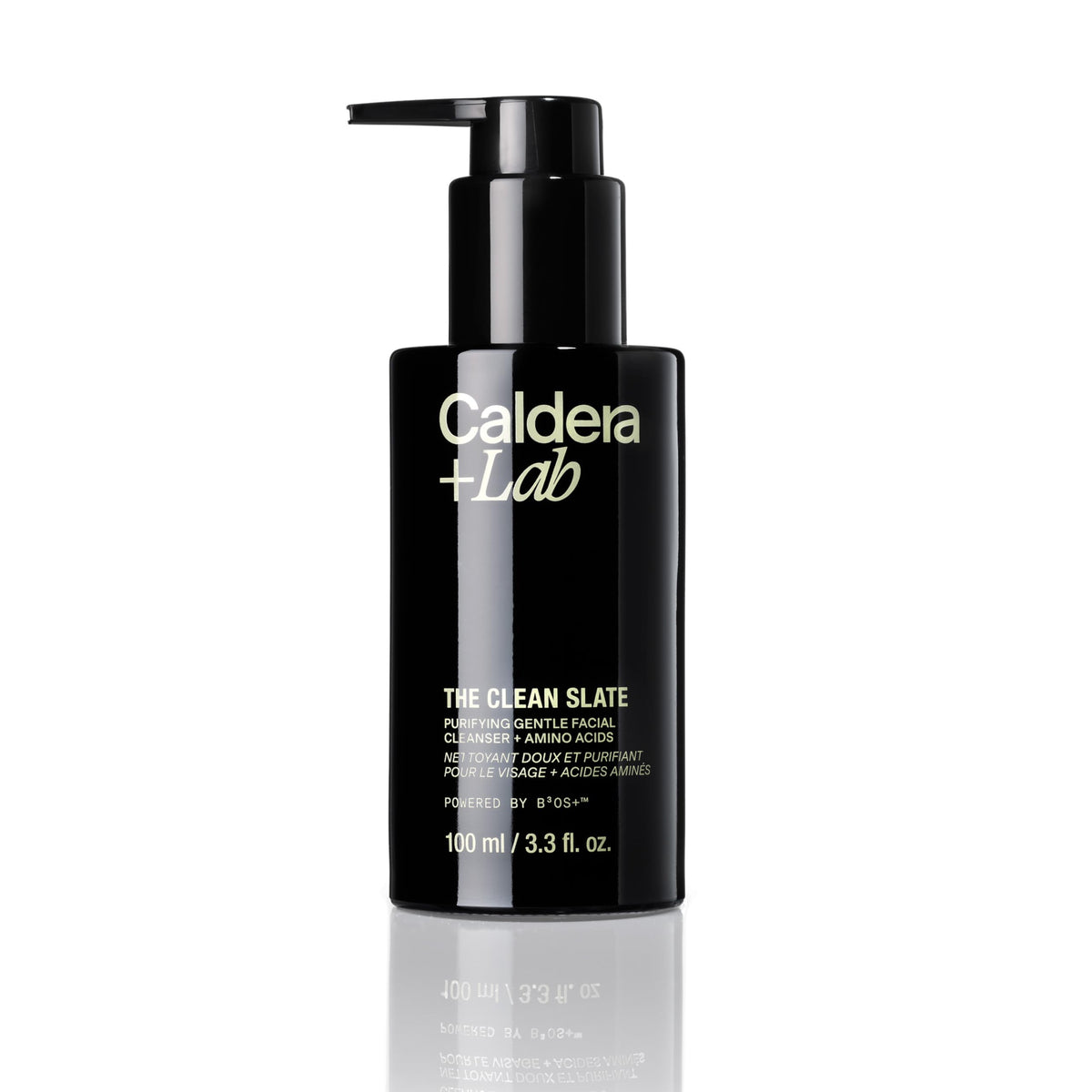 Caldera + Lab front packaging showing clean label and benefits