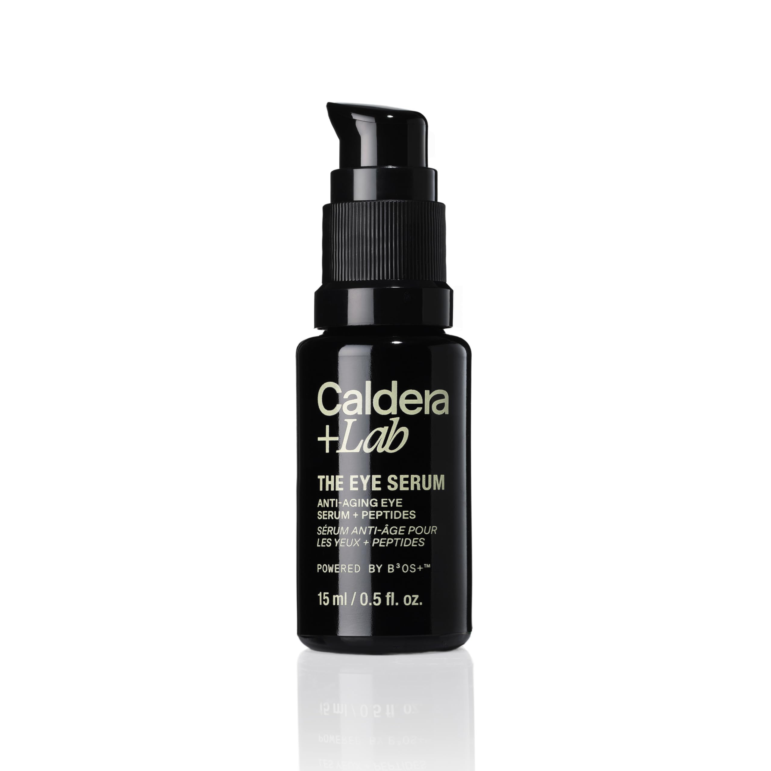 Caldera + Lab front bottle showing clean design and travel-friendly size benefit
