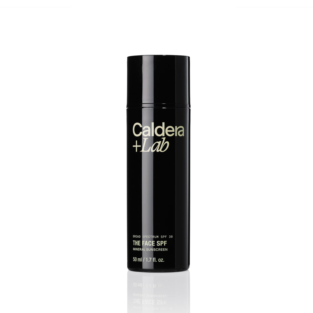 Caldera + Lab front packaging showing SPF 30 and benefits