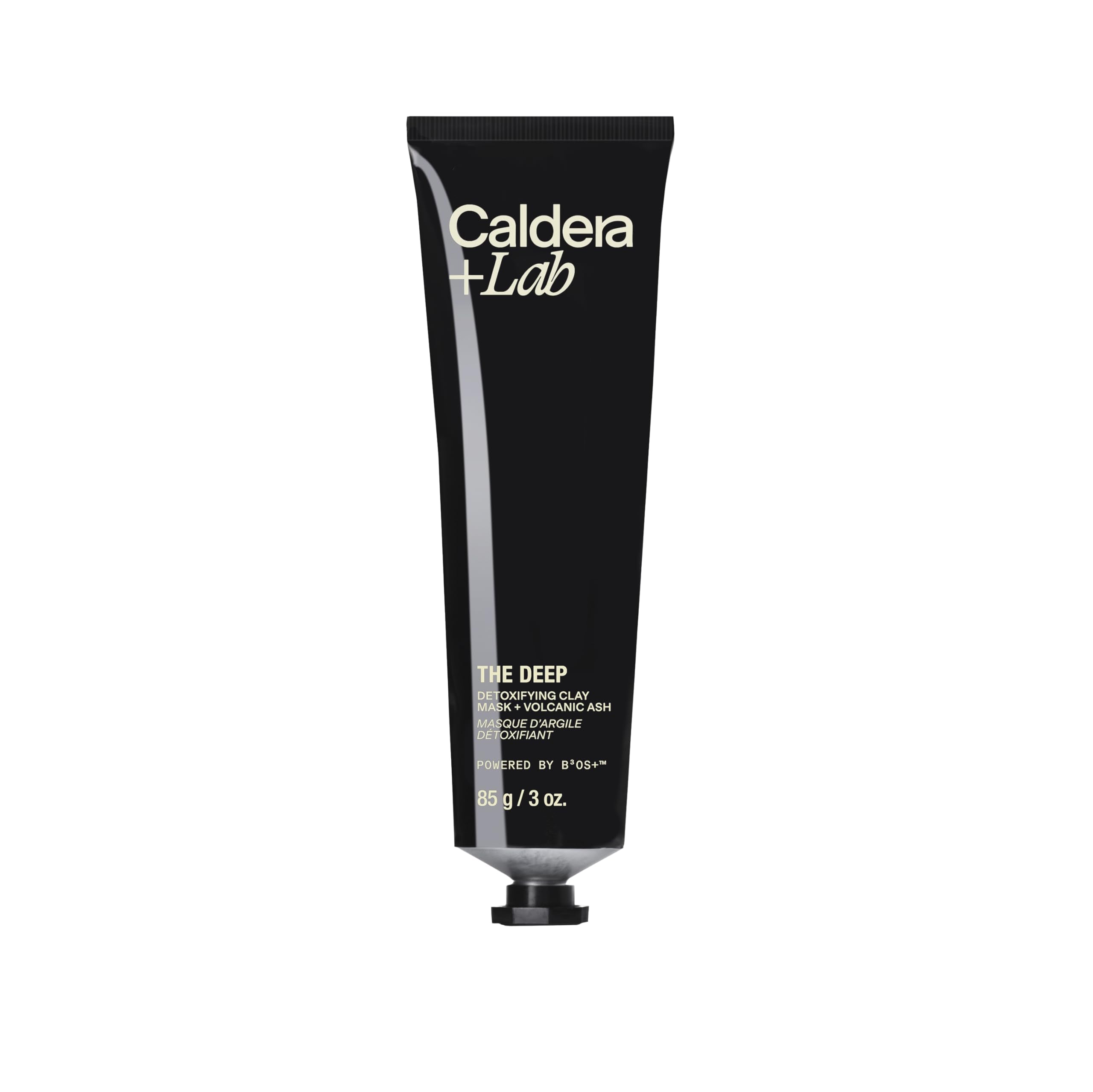Caldera + Lab front tube showing packaging and brand clarity benefit