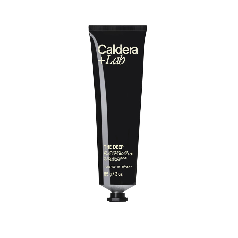 Caldera + Lab front tube showing packaging and brand clarity benefit