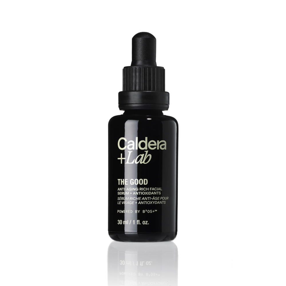 Caldera + Lab front bottle showing clean design and easy application benefit
