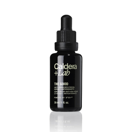 Caldera + Lab front bottle showing clean design and easy application benefit