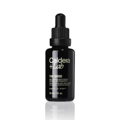 Caldera + Lab front bottle showing clean design and easy application benefit