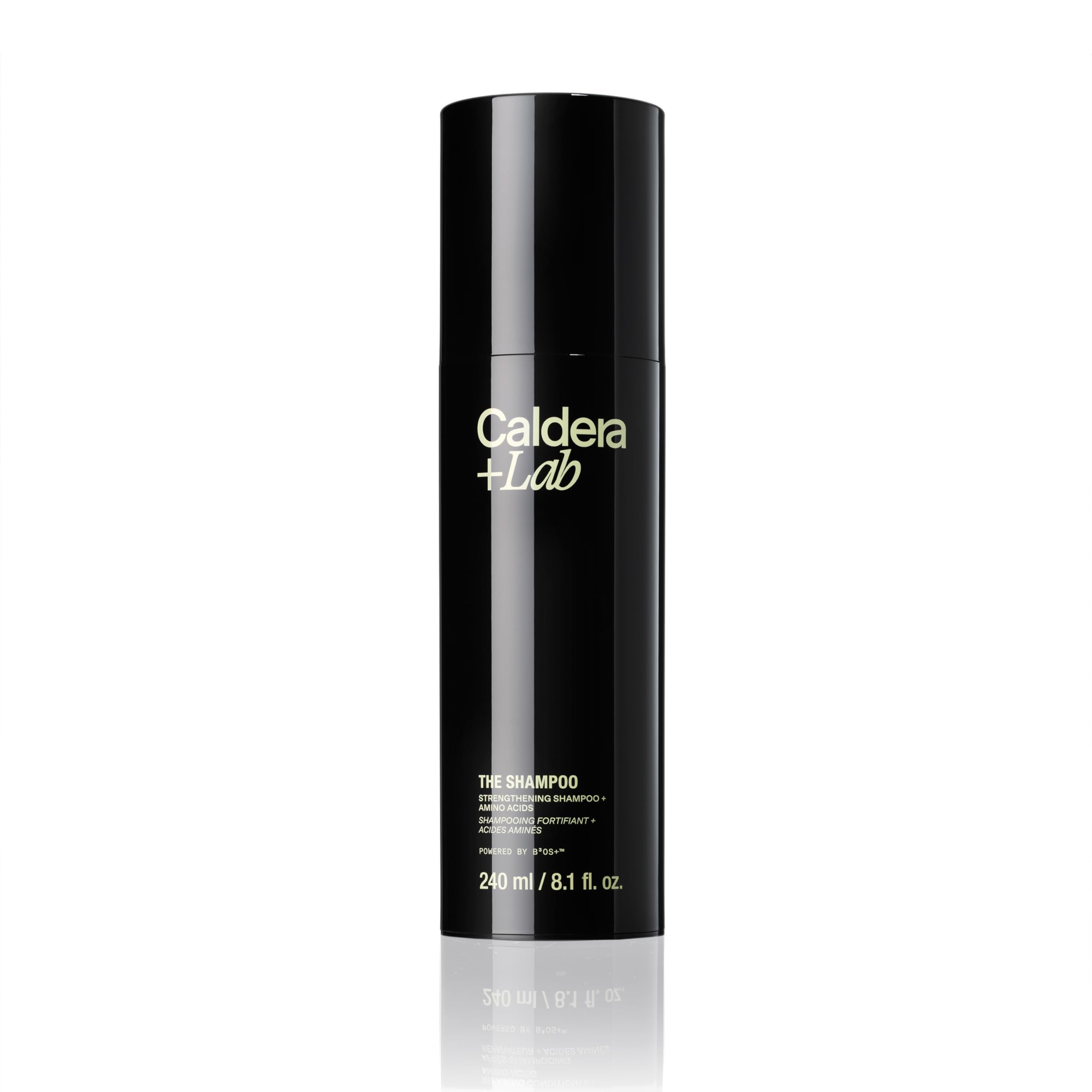 Caldera + Lab front bottle view showing clean design and product benefit