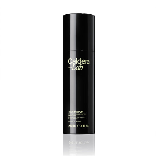 Caldera + Lab front bottle view showing clean design and product benefit