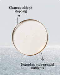 California Naturals back label close-up listing natural ingredients and transparency benefit