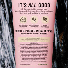 California Naturals jar staged in bathroom showing lifestyle use and shelf appeal