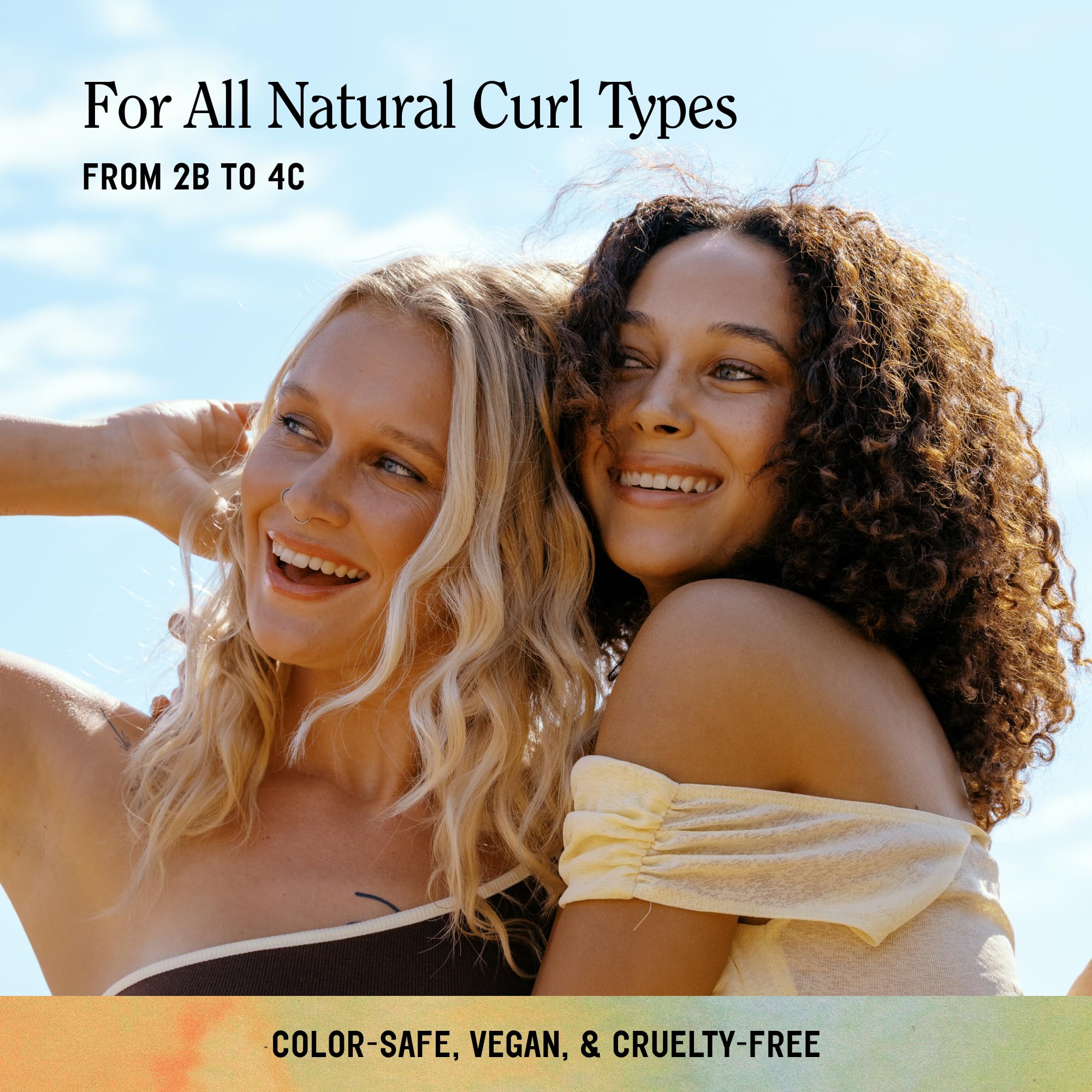 California Naturals on coily hair illustrating defined coils and moisture