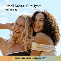 California Naturals on coily hair illustrating defined coils and moisture
