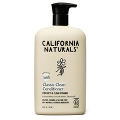 California Naturals front bottle view showing toasted coconut scent and size benefit