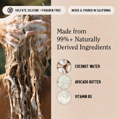 California Naturals ingredient blend close-up highlighting botanical butters benefits