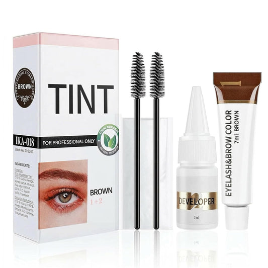 Callmynm brown kit front view showing included tools and neat packaging, convenient