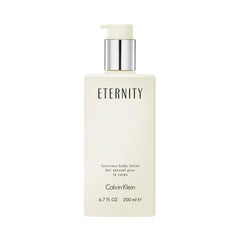 Calvin Klein Eternity bottle front view showing elegant packaging and brand