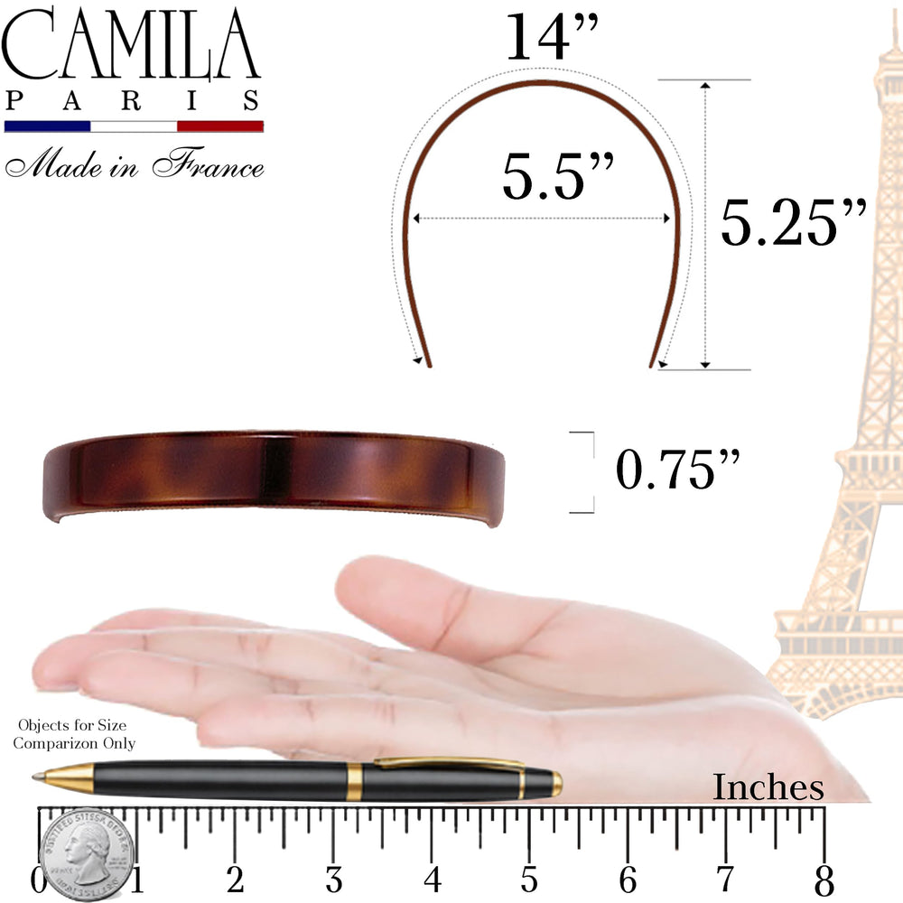 Camila AD48 side view flexed to show flexible frame and comfortable fit