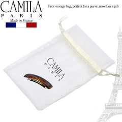 Camila CP3018 next to ruler showing 3-inch size for versatile styling