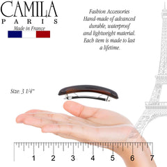 Camila CP3018 side profile showing acetate thickness and durable construction