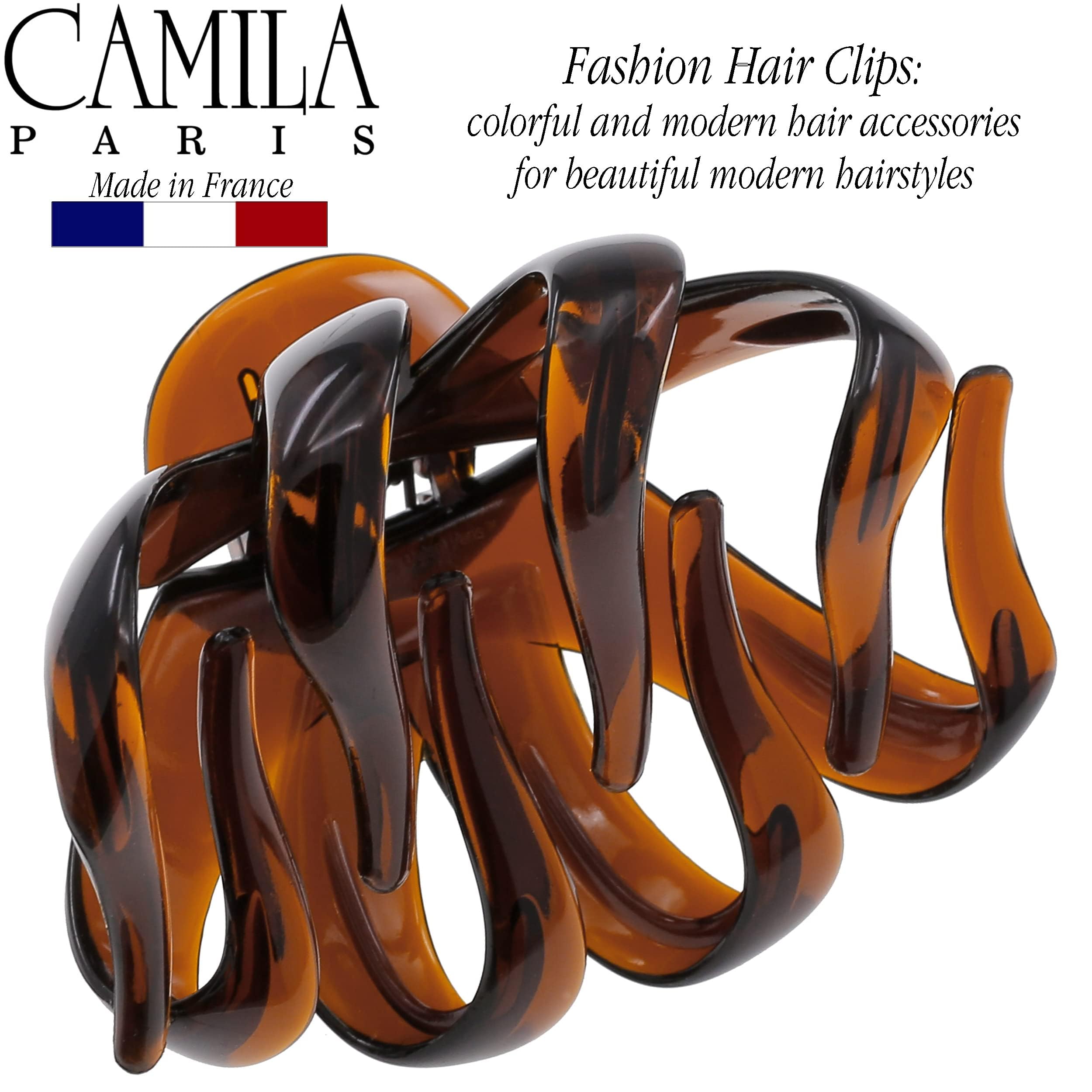 Camila Paris acetate texture finish for durable, chip-resistant look