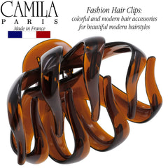 Camila Paris acetate texture finish for durable, chip-resistant look