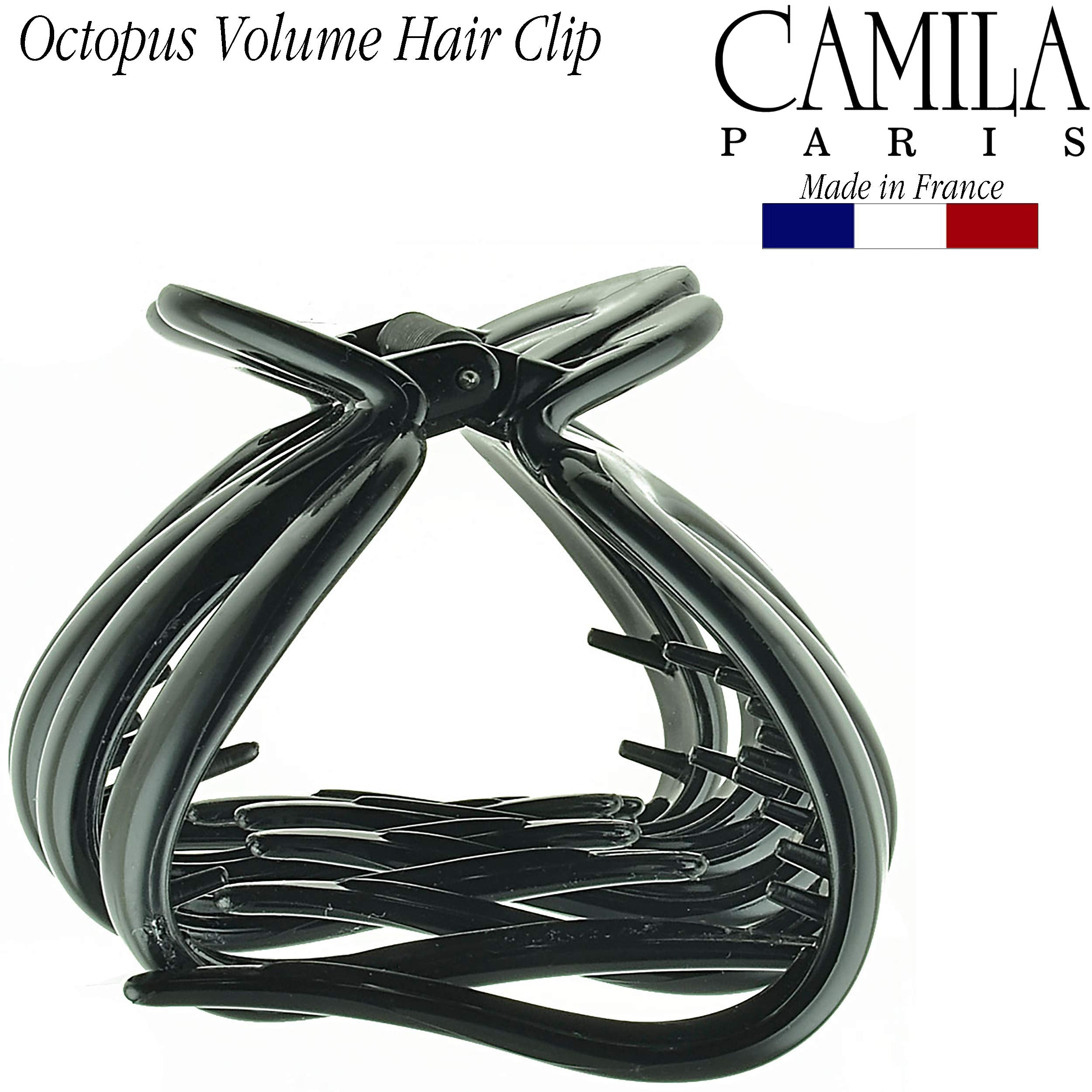 Camila Paris clipped in half-up hairstyle showing versatile styling