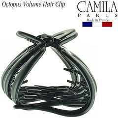 Camila Paris clipped in half-up hairstyle showing versatile styling