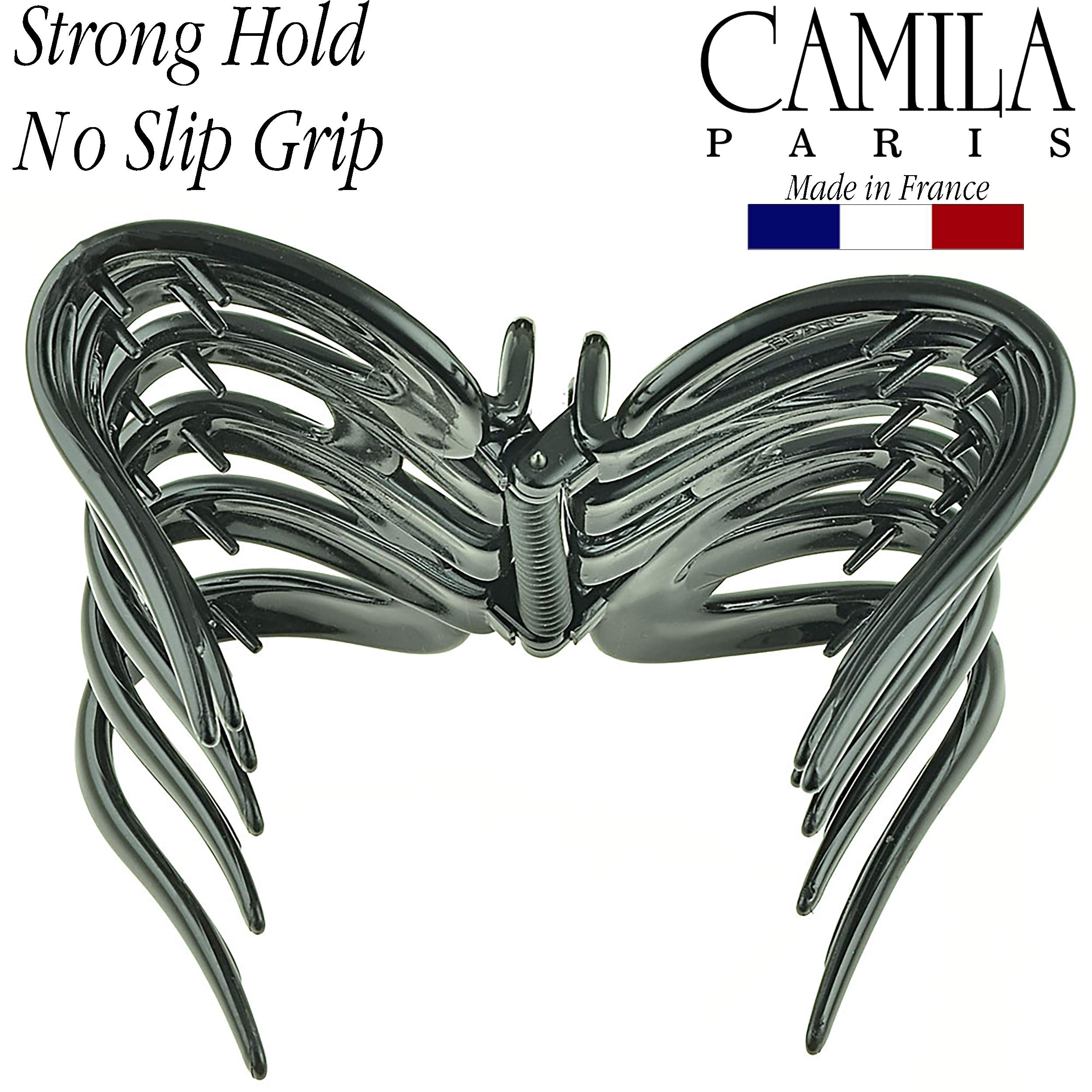 Camila Paris AD719 holding a full bun for secure all-day wear