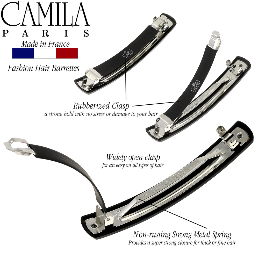 Camila Paris AD819 in hand showing 4-inch size for easy scale benefit