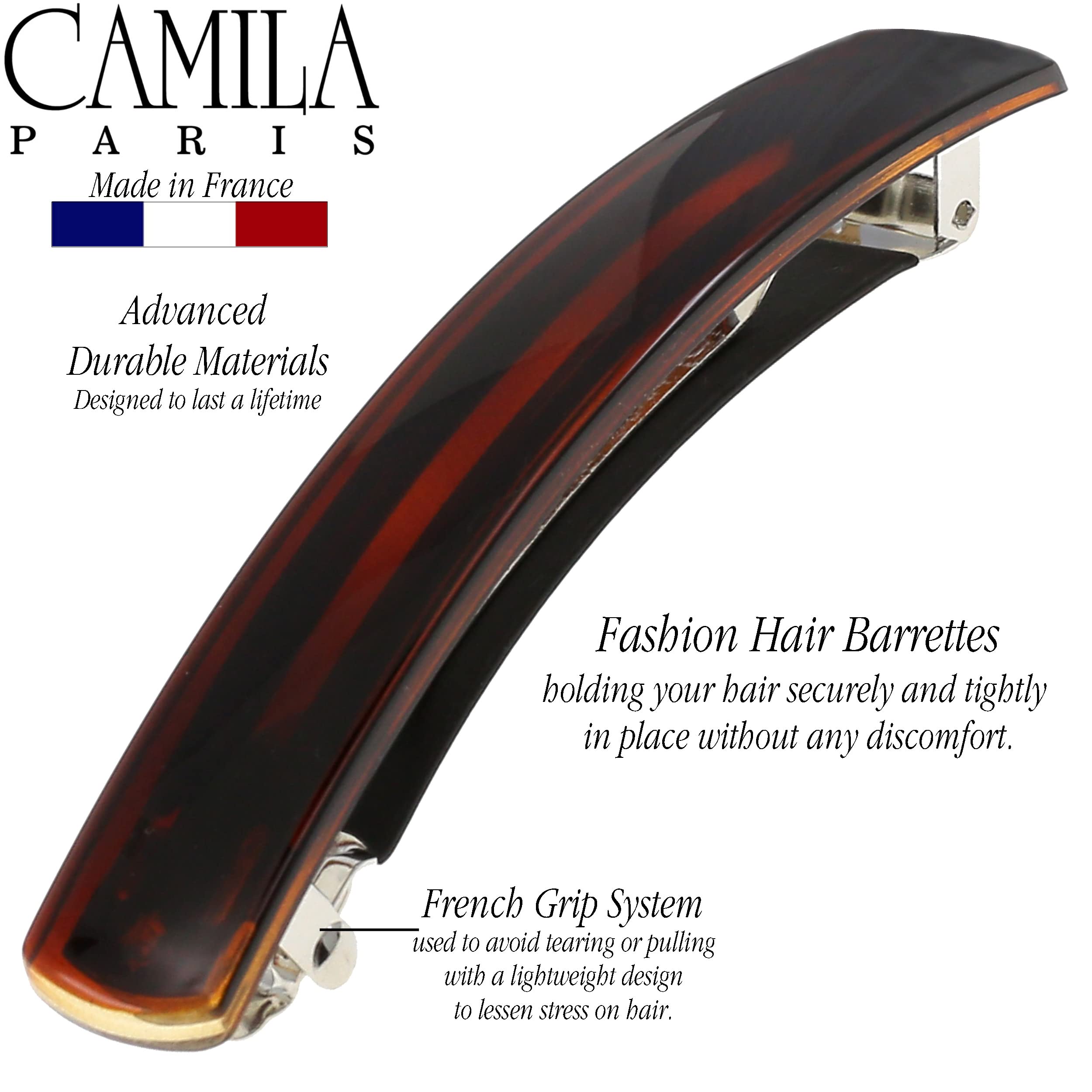 Camila Paris packaging labeled made in France indicating quality