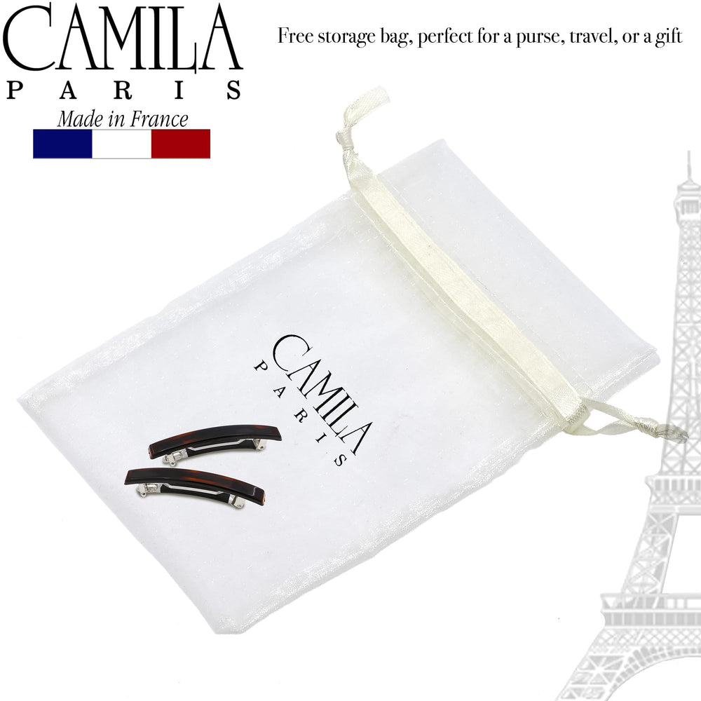 Camila Paris holding a half-up hairstyle for effortless everyday styling