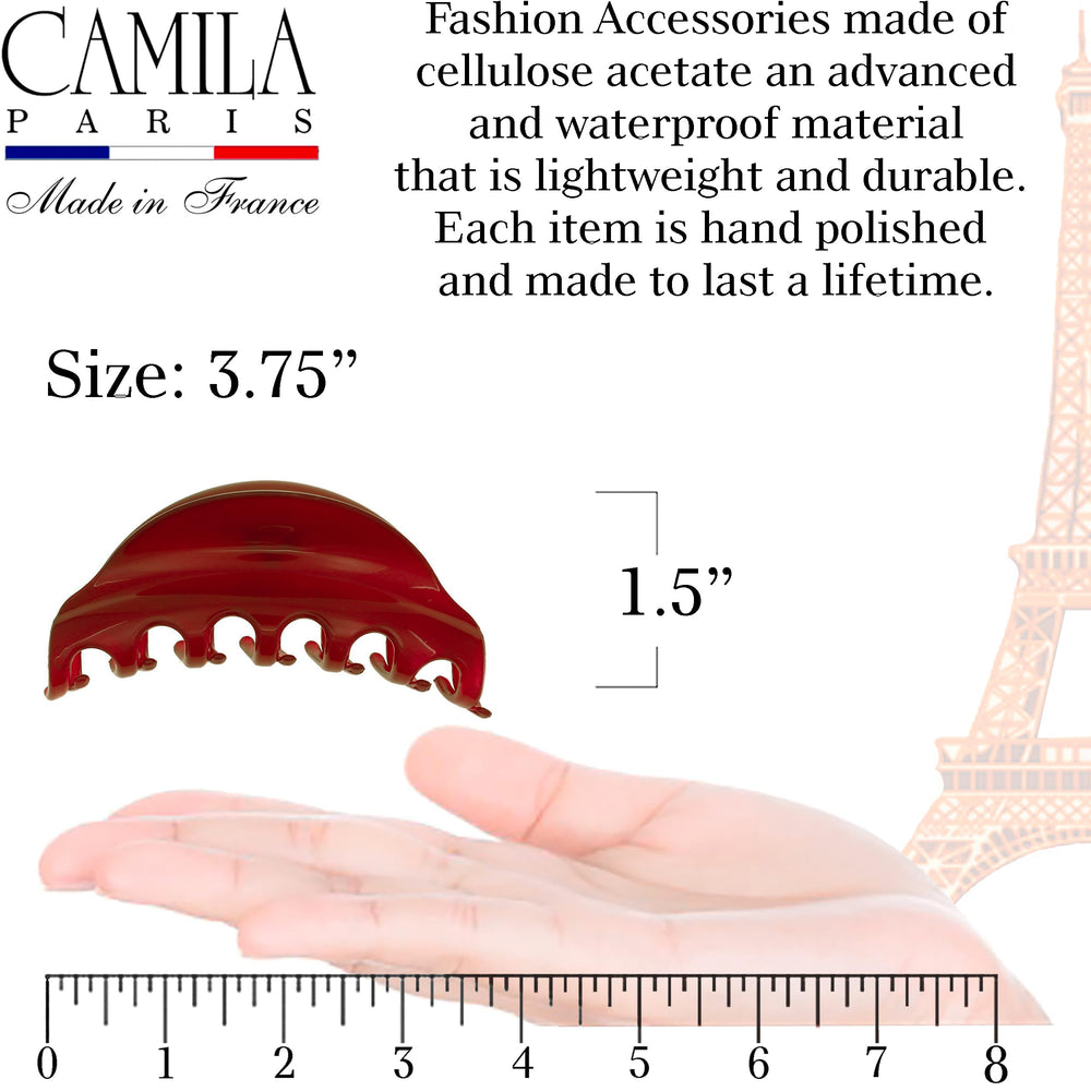 Camila Paris polished cellulose acetate shine for durable finish