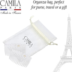 Camila Paris polished surface close-up showcasing premium finish and hair-safe feel