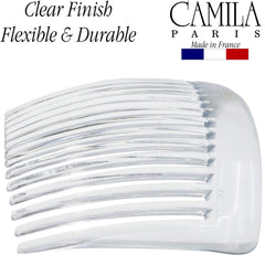 Camila Paris combs holding a neat bun chignon for secure styling