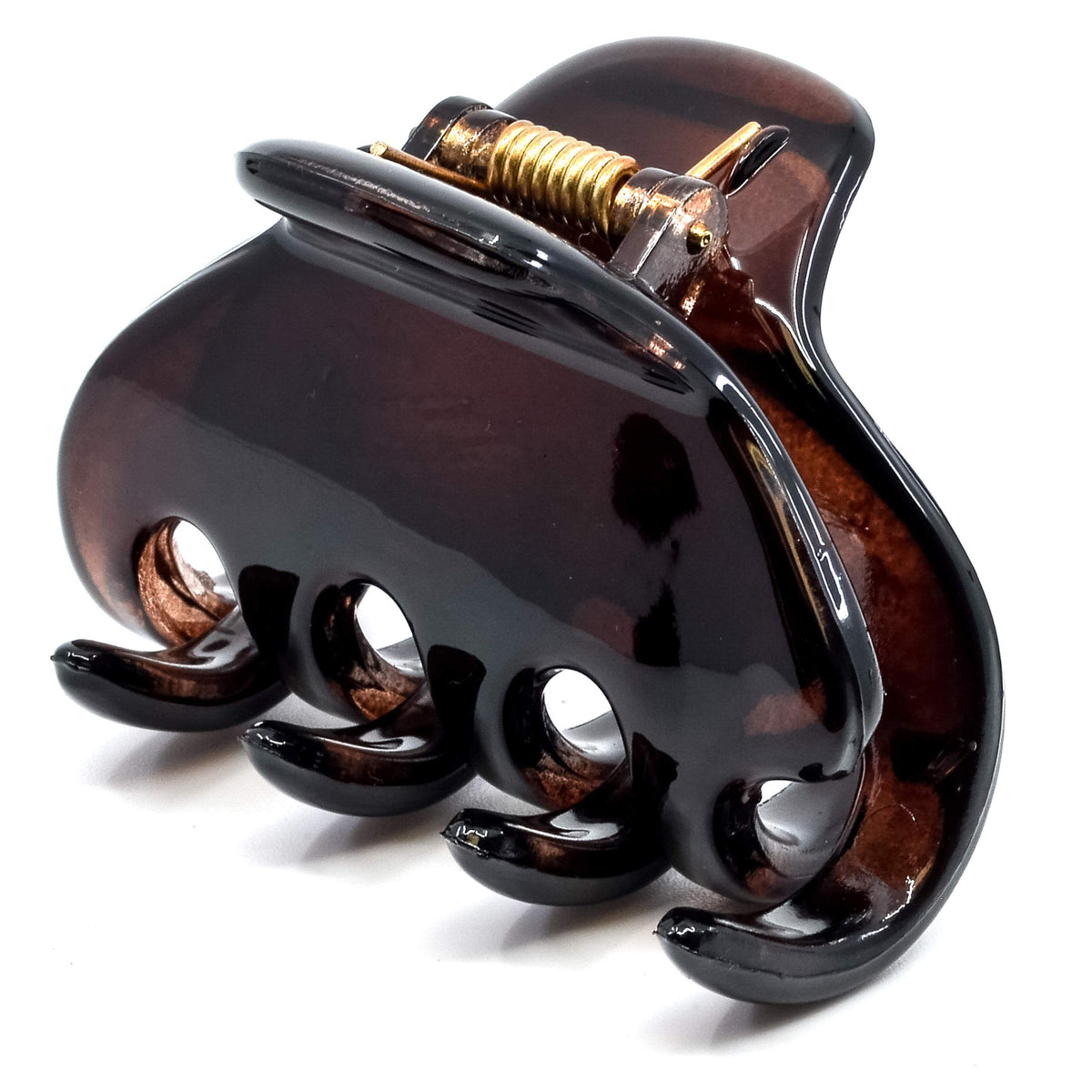 Camila Paris front view showing compact 1.75 inch clip and elegant finish