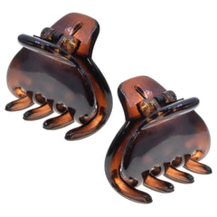 Camila Paris front packaging showing two 1-inch tortoise clips benefit durable style